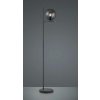 TRIO 402000142 Pure Stojanová lampa 250mm E14 1X28W Antracitová, dymová