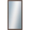 DANTIK - Zrkadlo v rámu, rozmer s rámom 60x120 cm z lišty RETRO hnedá (3144)