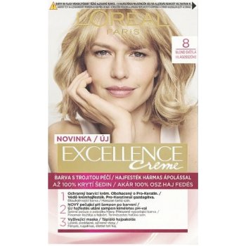 L'Oréal Excellence Creme Triple Protection 8 blond svetlá