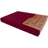 Brotex Jersey prestieradlo vínové, 180 × 200 cm dvojlôžko