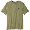 Pánske tričko Patagonia Great Waves Responsibili-Tee Veľkosť: XL / Farba: zelená