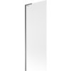 MEXEN/S - Next L vaňová zástena FIX 70 x 150, dekor, grafit metal 895-070-000-03-30-95