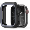 Puzdro na hodinky APPLE WATCH Series 7/8/9 45mm čiernosivé DUX DUCIS BAMO (Ochranné puzdro pevné pre Apple Watch Series 7/8/9 45mm)