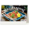 Mezinárodní kuchařka 2026 - stolní kalendář - autor neuvedený