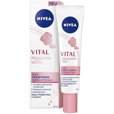 Nivea Vital Radiant Skin 3 v 1 Beauty Serum 40 ml