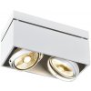 SLV Technik - KARDAMOD SURFACE hranaté ES111 DOUBLE,trojuh., biele,2x75W- LI117111