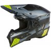 Přilba O´Neal EX-SRS HITCHHIKER BLACK/GRAY/NEON YELLOW 2XL