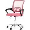 Detská otočná stolička ružová KA-L103 PINK