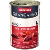 Animonda GranCarno Original Junior - Hovädzie a morčacie srdcia 400g