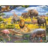LARSEN Zvířata savany 43 dielov
