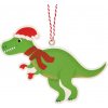 Sass & Belle Vianočné menovky na darčeky Dinosaur - sada 6 ks