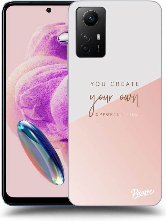 Púzdro Picasee silikónové Xiaomi Redmi Note 12S - You create your own opportunities čierne