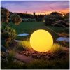 Milagro | LED Vonkajšia lampa GLOBO 1xE27/9W/230V pr. 40 cm IP44 | LEDMI2488A