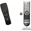 Predátor Mascom MC550T, MC550, MC525T, MC510T, Optex ORT8841, Gogen DVB-T137TU náhradný diaľkový ovládač iného vzhľadu