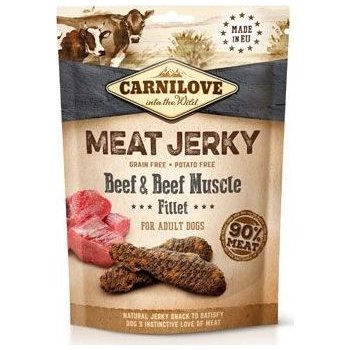 Carnilove Dog Jerky Beef with Beef Muscle Fillet 100 g