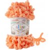 Pletacia priadza Alize PUFFY 034 svetlá oranžová