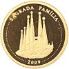 Zlatá mince Korea North 10 Won Sagrada Familia 0,5g 2009 Proof