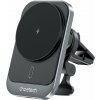 MagSafe bezdrôtová nabíjačka ChoeTech 15W Magnetic Car Charger Holder (T206-F)