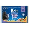 Brit Premium Cat Delicate Fillets in Gravy Cod fish, Salmon and Trout 4 x 100 g