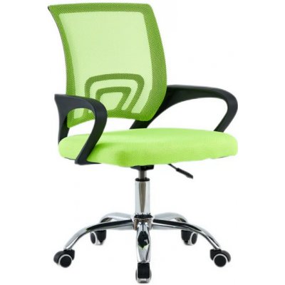 Kondela DEX 4 NEW ZE 0000314020 - Kancelárska stolička, zelená/čierna/chrom