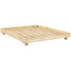 Karup Design SOCIAL BED natural pine (posteľ z borovice) 168x204x23 cm natural (lak)