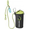 Zaisťovací set Edelrid Via Ferrata Belay Kit II 15 m Farba: čierna/zelená
