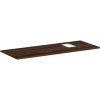 Hansgrohe Xelu Q doska 136 x 55 x 1,6 cm tmavý orech 54124630