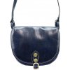 Florence 8863 M námornícka dámska kožená kabelka 26 x 20 x 11 cm