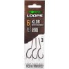 KORDA Hotové Montáže Loop Rigs Klor veľ. 6, 30lb, 3ks