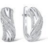 For Silver NÁUŠNICE Zirconia - STRIEBRO 925