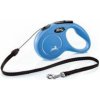 Vodítko FLEXI Classic NEW S lanko 5m / 12kg modrá