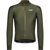 Zimný cyklistický dres Pas Normal Studios Mechanism Thermal Long Sleeve Jersey - Dark Olive XL
