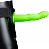 Ouch! Glow in the Dark Curved Hollow Strap-on 8