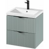 Cersanit Tirso umývadlo so skrinkou 60 cm zelená S801-544