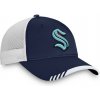 Fanatics Pánská kšiltovka Seattle Kraken NHL Navy Authentic Pro Locker Room Trucker Adjustable Hat