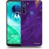 Picasee silikónový prehľadný obal pre Motorola Moto G8 - Purple