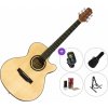 Pasadena SG01SZC 40 SET Natural Akustická gitara Jumbo