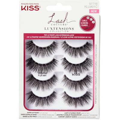 KISS Umelé riasy LuXtension Multipack Volume Full Set