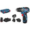 Bosch 06019H3000 GSR 12V-35 FC aku vrtací šroubovák 2x3,0Ah L-Boxx