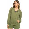 Roxy Surf Stoked zipped terry loden green S