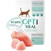 OPTIMEAL™ Superpremium pre sterilizované mačky s morčacím a kuracím filé v omáčke 85 g (6015)