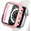 Full protection 360° kryt s tvrzeným sklom pre Apple Watch SE/6/5/4 (44 mm) Farva: Ružová