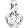 PANDORA dvojitá korálka Sestry 799538C01