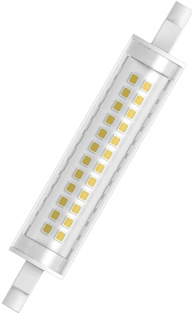 Osram LED žiarovka Slim Line, R7s, 12 W, 1521 lm, 2700 K, číra, 118 mm