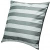 Záhradný vankúš VERONA ekolen, popolový s pruhmi