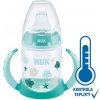 Nuk dojčenská fľaša na učenie s kontrolou teploty 150 ml zelená