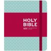 NIV Journalling Mint Polka Dot Cloth Bible (New International Version)(Pevná)