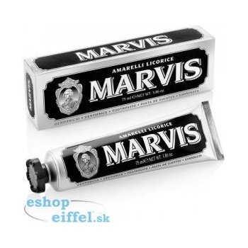 Marvis Amarelli Licorice Mint zubná pasta s fluoridy 85 ml