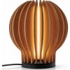 Eva Solo Stolná lampa RADIANT 15 cm, LED, svetlohnedá, drevo