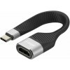 AlzaPower FlexCore USB-C 3.2 Gen 2 (M) to HDMI (F) 4K 60Hz Black